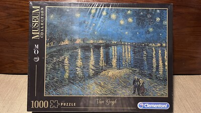 Clementoni  Van Gogh - Starry Night Over The Rhone 1000 Pieces Puzzle New!