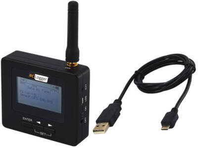 RC Logger 2.4 GHz Data RX LCD Monitor : 20005RC