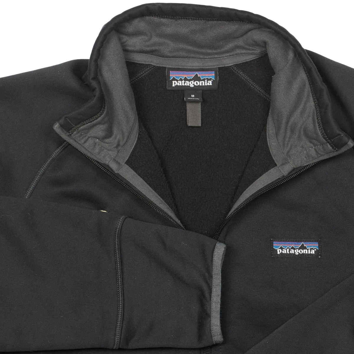 Patagonia men's shop black fleece
