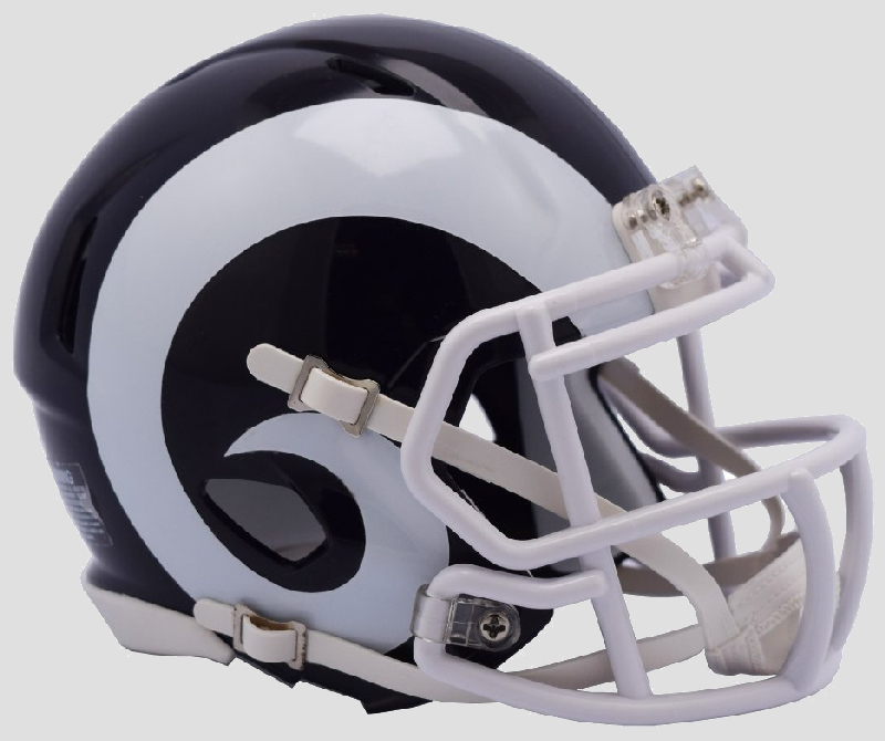 LOS ANGELES RAMS NFL Riddell SPEED Mini Football Helmet | eBay
