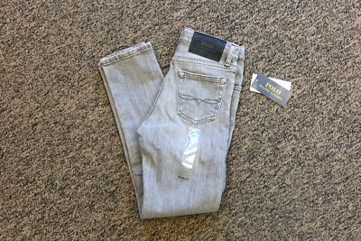 New Polo Ralph Lauren The Sullivan Slim Boy's Jeans - Size 7 - Sadler (gray)