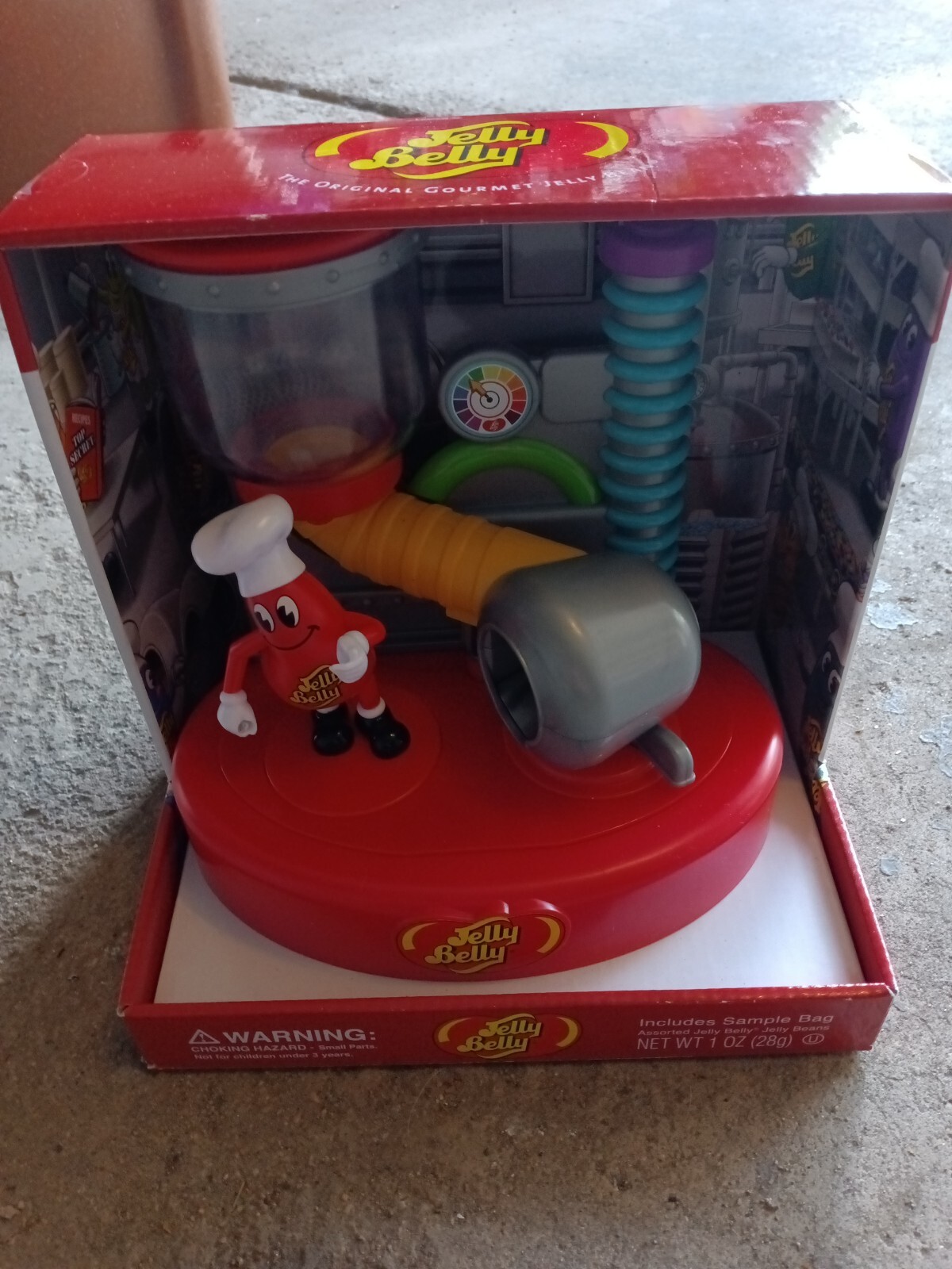 Jelly Belly Factory Bean Machine Dispenser Mr. Jelly Bean. ItemG1 eBay