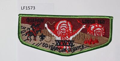 Boy Scout OA Lodge 160 Quapaw 1939-1999 Flap