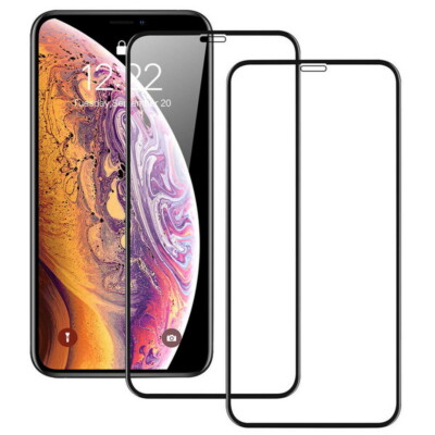 Glas für iPhone 16 15 14 Pro Max 13 12 11 XR Gehärtetes Glas Displayfolie Cover