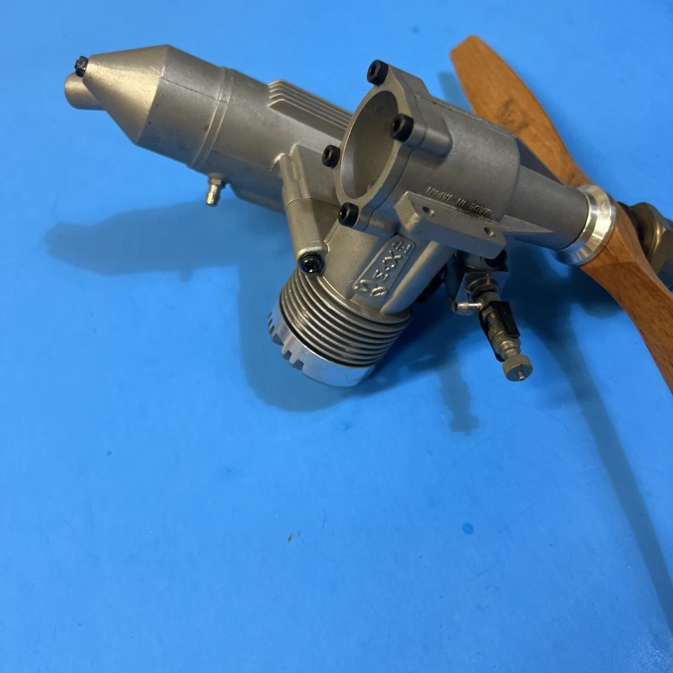 OS MAX Fp  5.0 Engine 843 With Muffler And Propeller  Never Used - Image 2 of 4