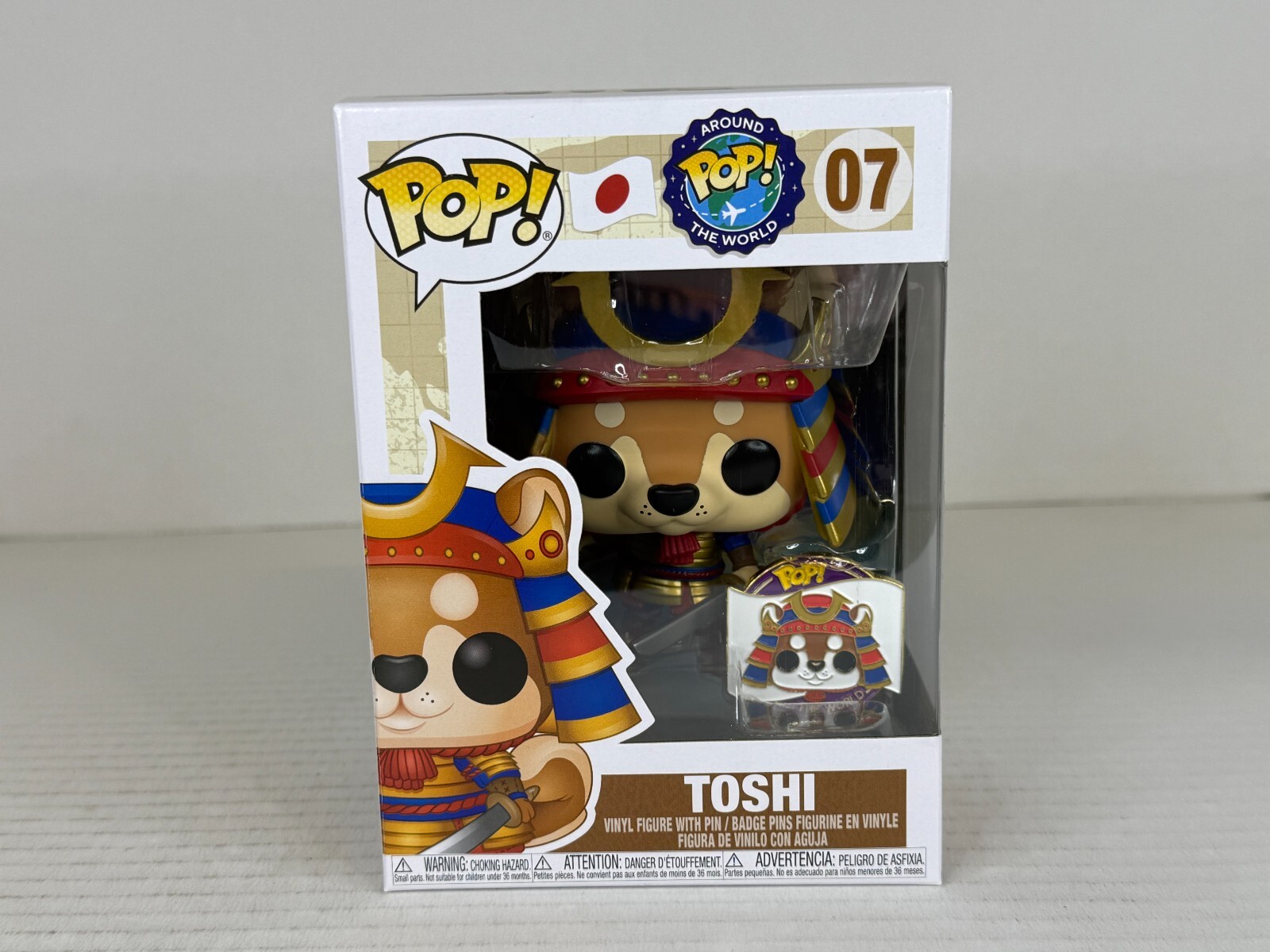 Vinilo Funko POP - Alrededor del mundo - Japón - Toshi - #06