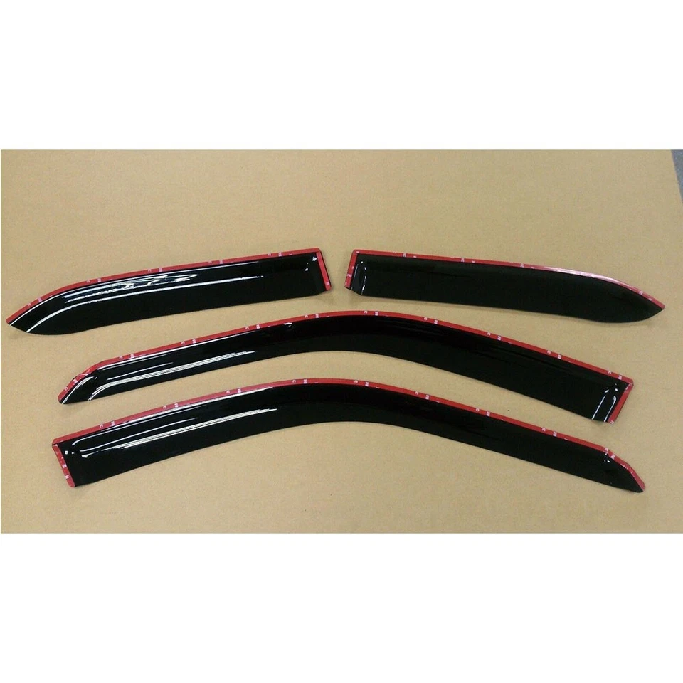 Fits Honda Civic 5th Add-on Window Visor Sun Rain Guard Shield Vent Deflector - Imagem 3 de 4