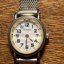 Vintage Women's Watch Quartex Quartz No49E New Battery