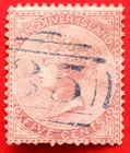 British Columbia / Vancouver Island #5 Perf 14 Queen Victoria Used