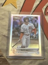 2022 Topps Chrome Baseball Mike Yastrzemski Base Refractor #18