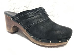 UGG Australia Vivica Women Leather Clogs Black, 6 / 37 | eBay