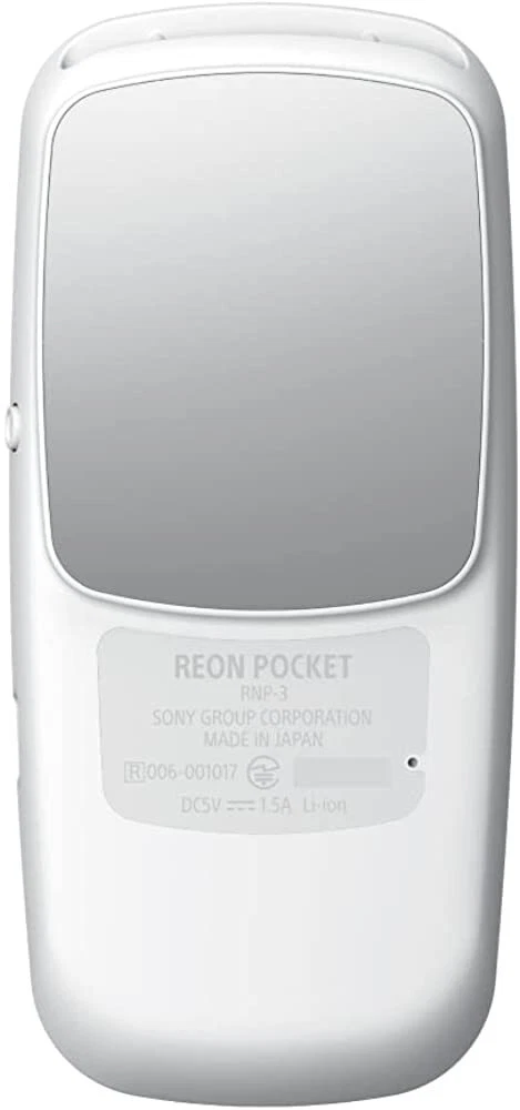 Sony REON POCKET 3 Wearable Thermo Device RNP-3/W & Neck band NEW JAPAN DHL