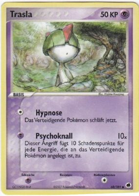 Pokemon EX Dragon Frontiers 60/101 - Trasla Deutsch