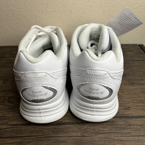 NEW BALANCE 577 Walking Sneakers Shoes White Size 9.5 EUC Womans 3570 - Picture 7 of 13