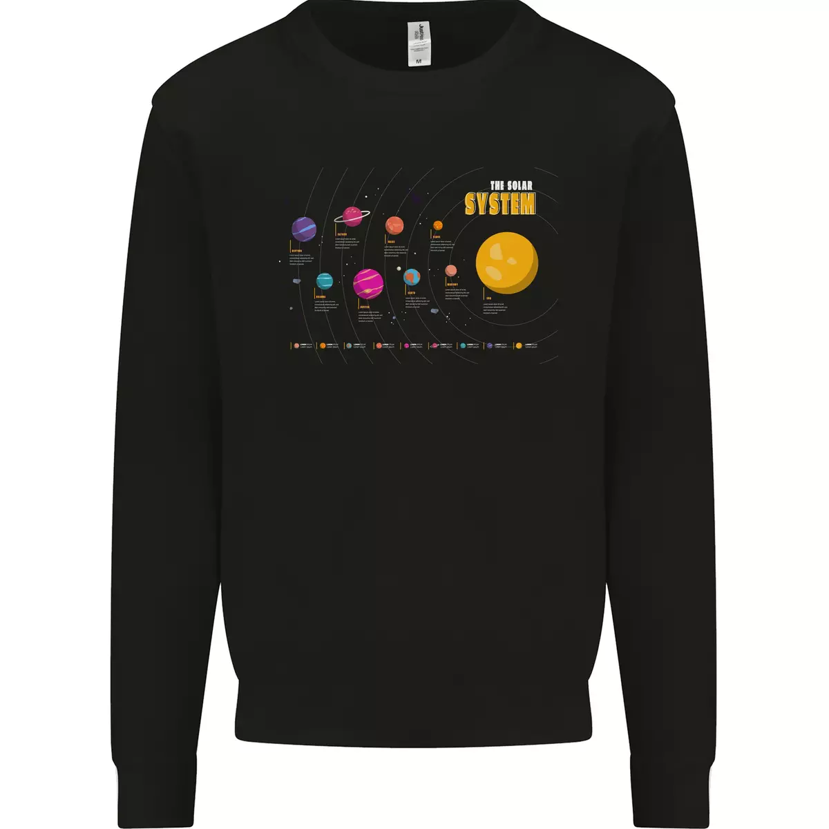 Solar system sweatshirt sale