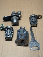 1996-2000 Honda Civic Coupe Ek Ej Ignition Switch Door Lock Set Kit With Key