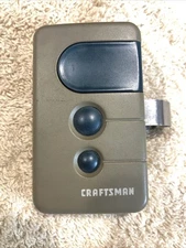 OEM Sears Craftsman Garage Door Opener Remote 139.53681B.  HBW1255 Not Tested