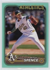 2024 Topps Update Aqua Mitch Spence #US28 0a6