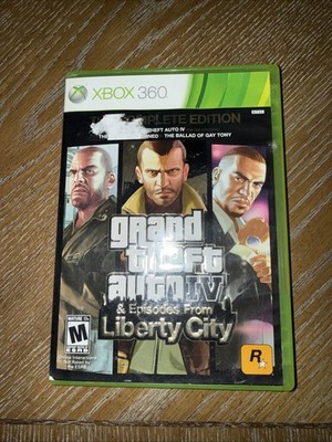 Grand Theft Auto IV - The Complete Edition (Microsoft Xbox 360, 2010) CIB W/ Map