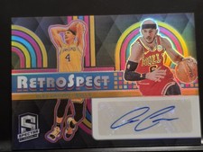 2023-24 Panini Spectra - Retrospect Autographs Alex Caruso #RSA-AXC /99 (AU)