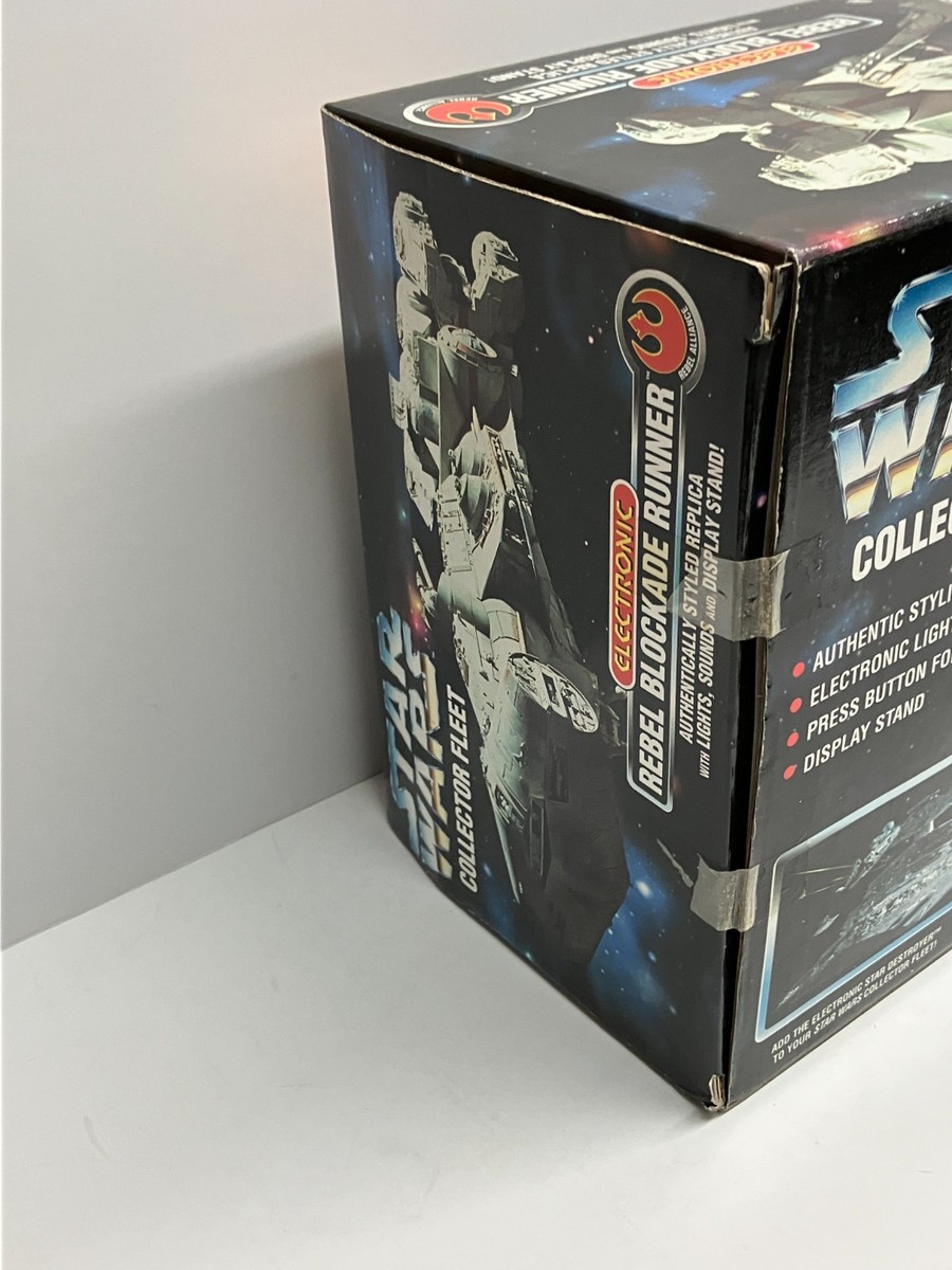 READ Kenner Star Wars Collector Fleet Electronic Rebel Blockade