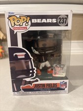 Figura de vinilo de fútbol americano Funko POP Justin Fields Blue Chicago Bears #237 NFL