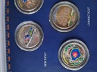 2 Sets of New 5-Coin Colorized STATE Quarters 1999 & 2000 1 set in box — photo 4