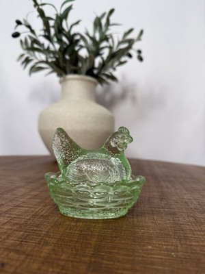 Wilkerson Key Lime Hen on Nest 3 Inch