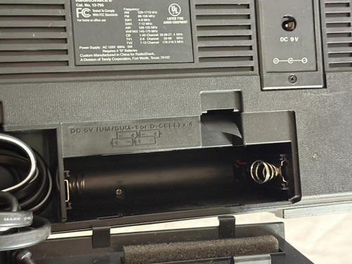 Vintage AM/FM Stereo Radio Shack Multiband Receiver 12-795 Marine Aircraft Works - 第 7/9 張圖片