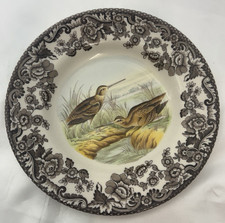 Spode Woodland 1 Bread Plate Snipe 6.5"