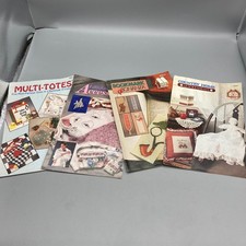 Vintage Annie's Pattern Club Magazine Lot, Supplement Crafts Pattern Booklet