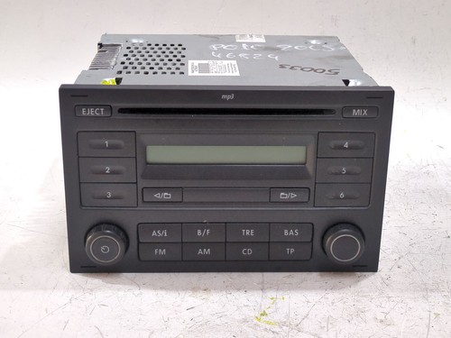 6Q0035152E SISTEMA AUDIO / RADIO CD / 50033 PARA VOLKSWAGEN POLO IV 9N_, 9A_ 1