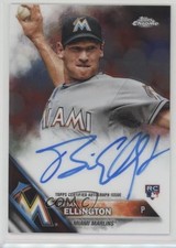 2016 Topps Chrome Rookie Auto Brian Ellington #RA-BE Auto 1k5