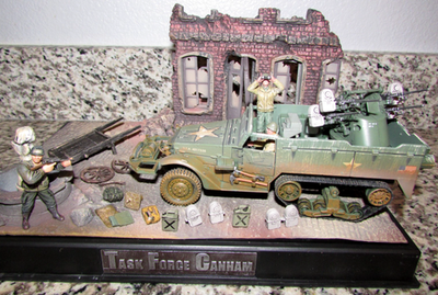 Forces Of Valor M-16 Half Track Task Force Canham Normandy Diorama