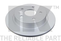 2X Nk Bremsscheibe 313668 FüR Opel Saab