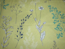 SANDERSON LINEN BLEND FABRIC REMNANT DESIGN SUMMER MEADOW