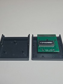 Warrior Vectrex Game with Custom Box and Overlay (Black Box and Cart)