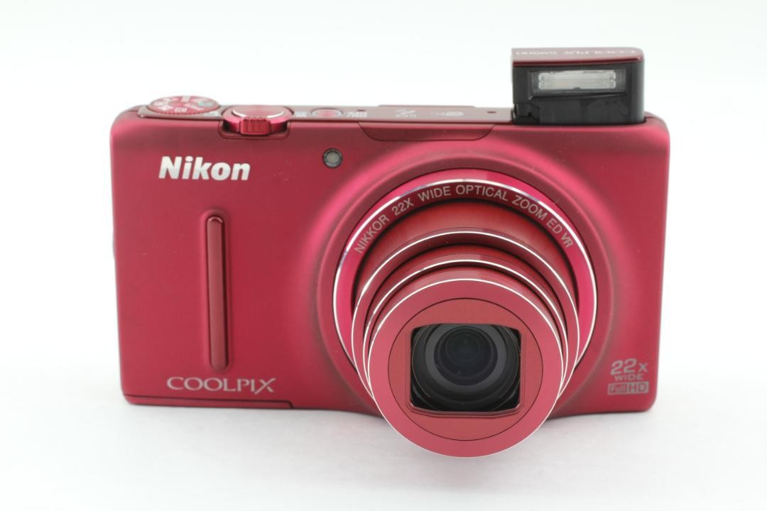 【希少】Nikon COOLPIX S9500　 　　　　レッド Nikon Coolpix S9500 Red 18.1MP Compact Digital Camera jp | eBay