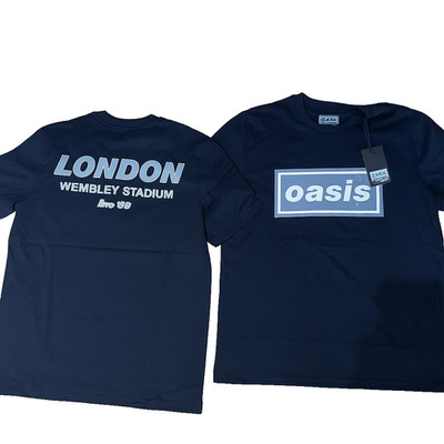 Oasis Live 25 London Wembley offizielles T-Shirt Large neu mit Etikett kostenloser Versand