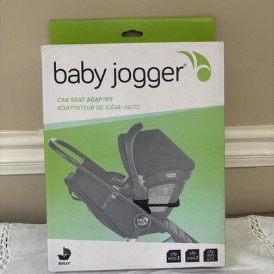 Britax Baby Jogger City Mini GT2  Elite 2  Car Seat Adapter New in Box