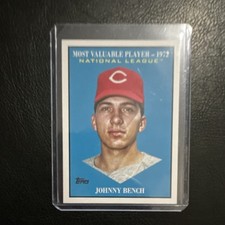 Topps Update 2025 Johnny Bench #MV-31 Cincinnati Reds Most Valuable Insert