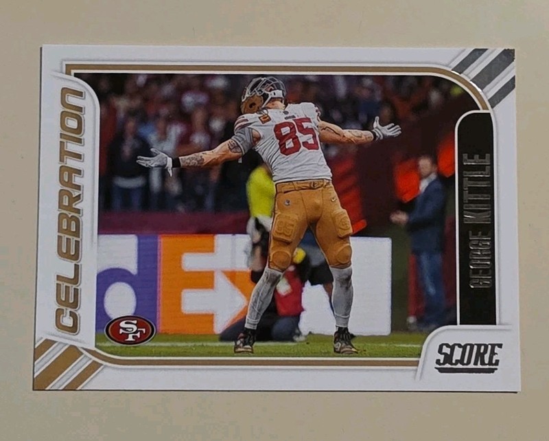 2023 Score - Celebration George Kittle #17