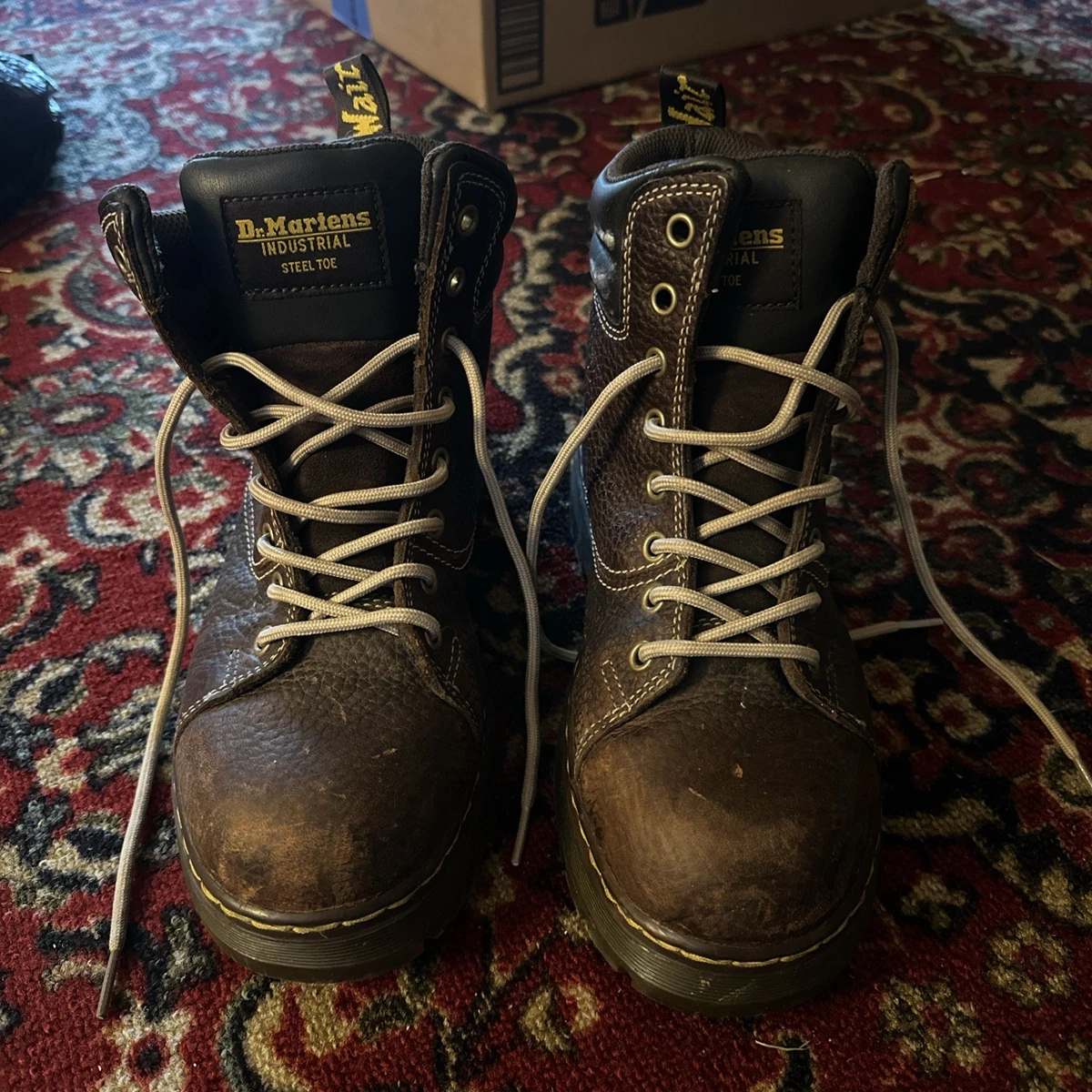 Dr. Martens Workwear Steel Toe Solid Boots for Men for Sale  display picture 3