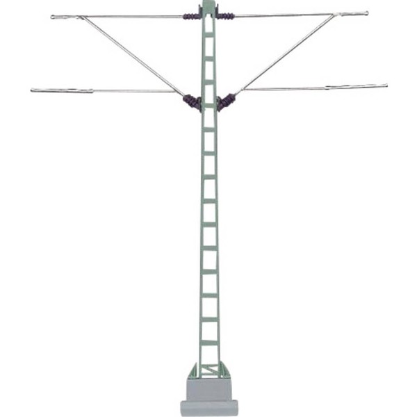 MäRklin 74105 H0 Mittelmast H0 MäRklin C-Gleis (Mit Bettung), H0 MäRklin K-Gleis-image