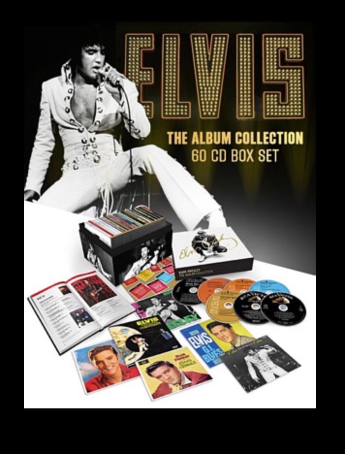 ELVIS PRESLEY  THE  ALBUM COLLECTION 60 CD + DVD  Elvis that’s the way it is.