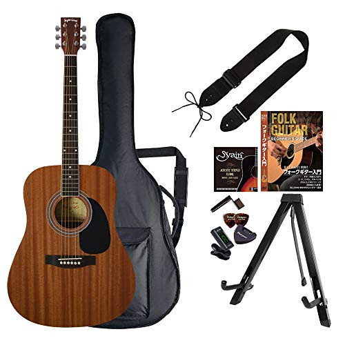 Sepia Crue Acoustic Guitar Beginner's Entry Set Western Guitar