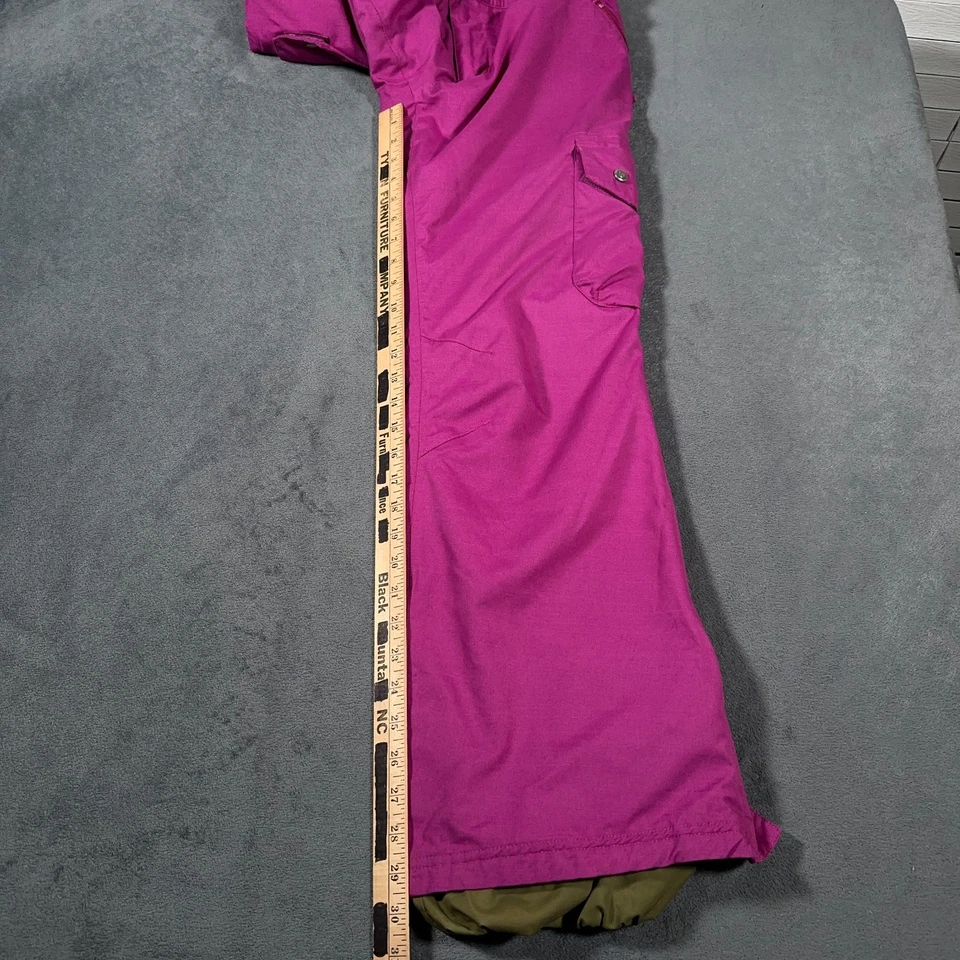 Pantalones Burton Mujer Medianos Púrpura Dryride Snowboard Carga Exterior Bolsillos Invierno Foto 4 de 4