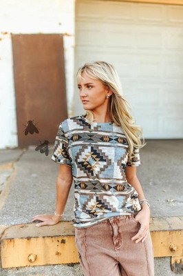 Womens 2fly Co. Dumas Desert tshirt