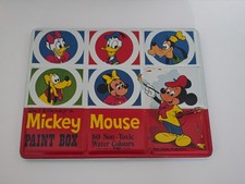 Disney Mickey Mouse Paint Box 80 Farben Vinta...