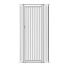 Cat Safety Gate Extra Bar in White